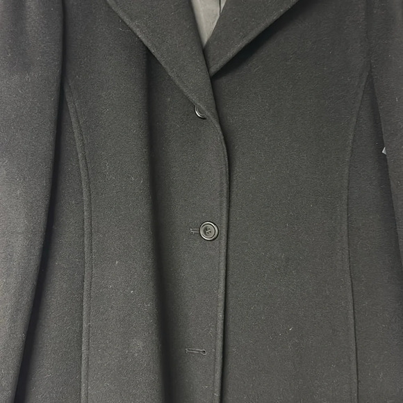 Wool Cashmere blend trenchcoat - Picture 3 of 5